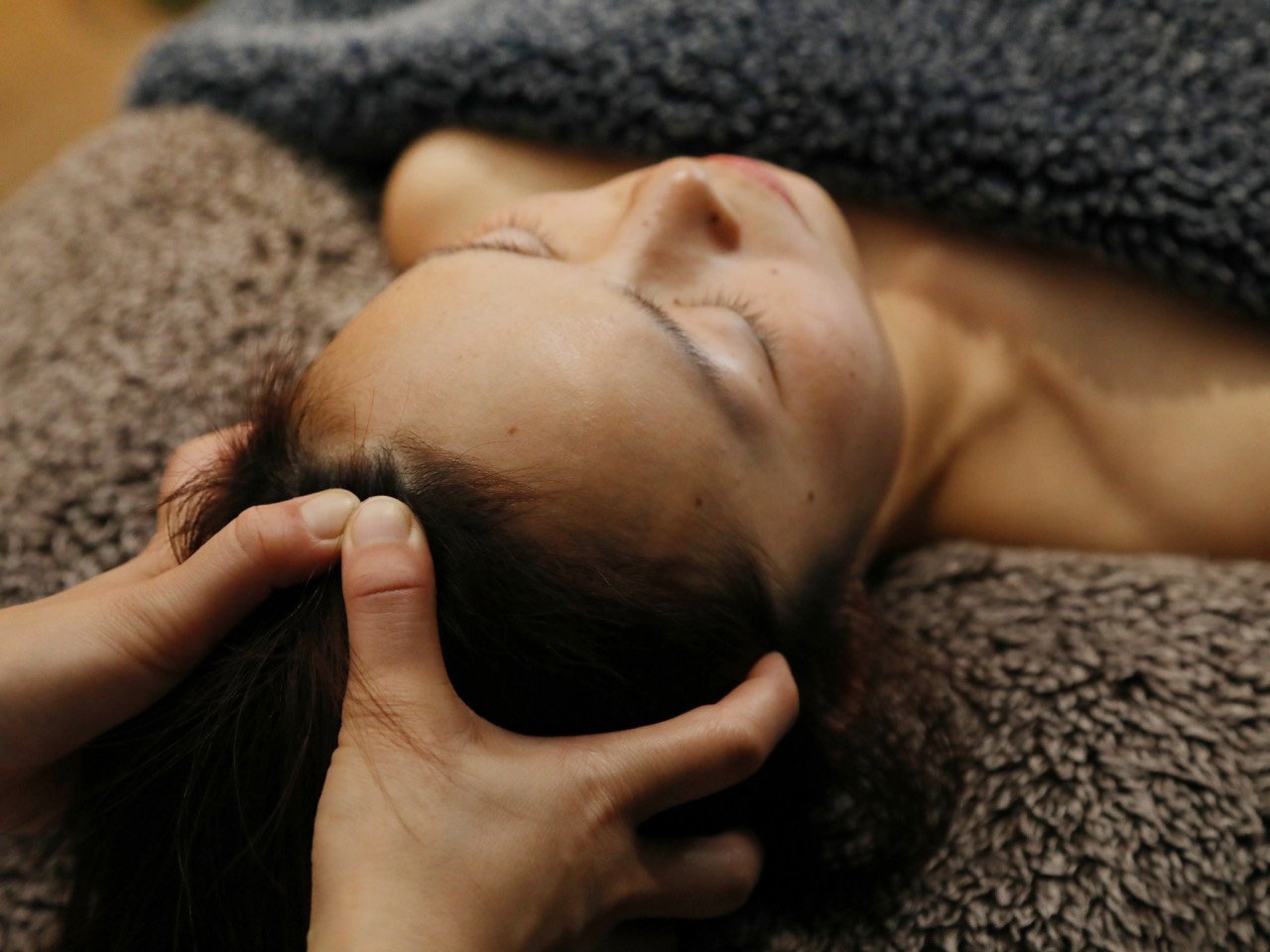 ヘッドスパの写真