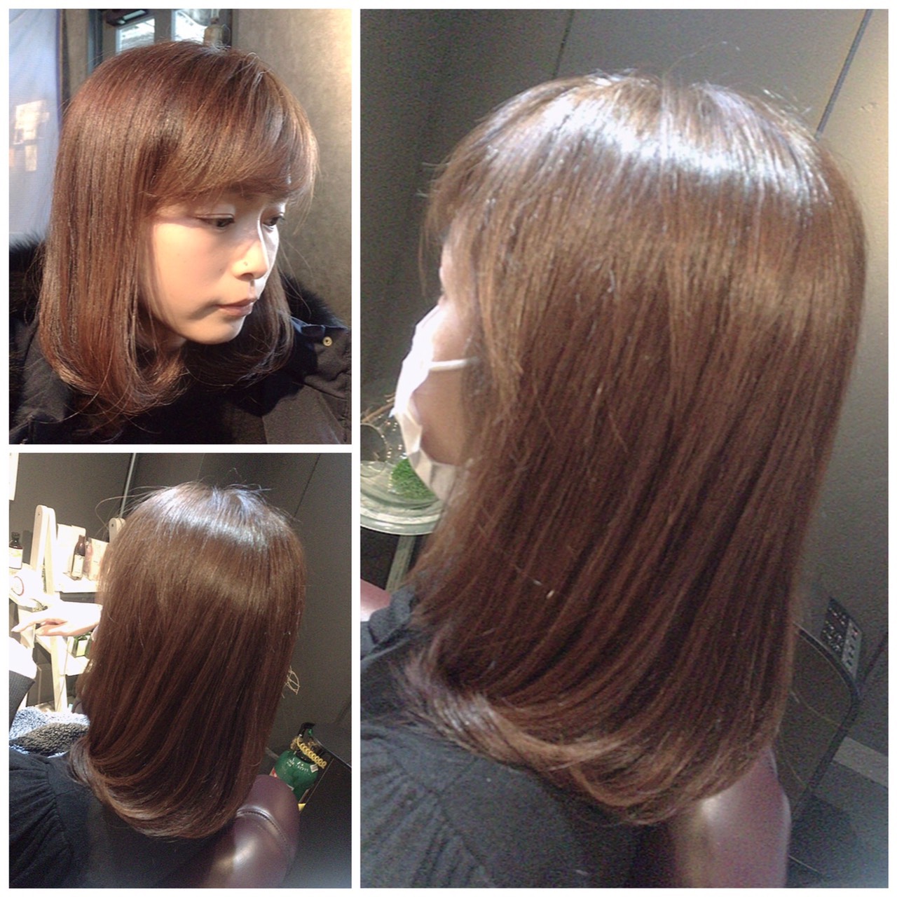 縮毛矯正の写真